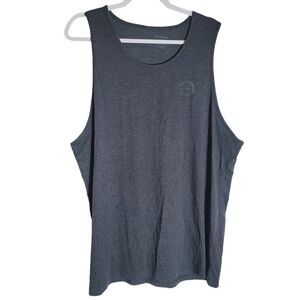 Hylete Tank Top Men's Size XXL Gray Stretch Sporty Athletic Gym Crossfit Fitness